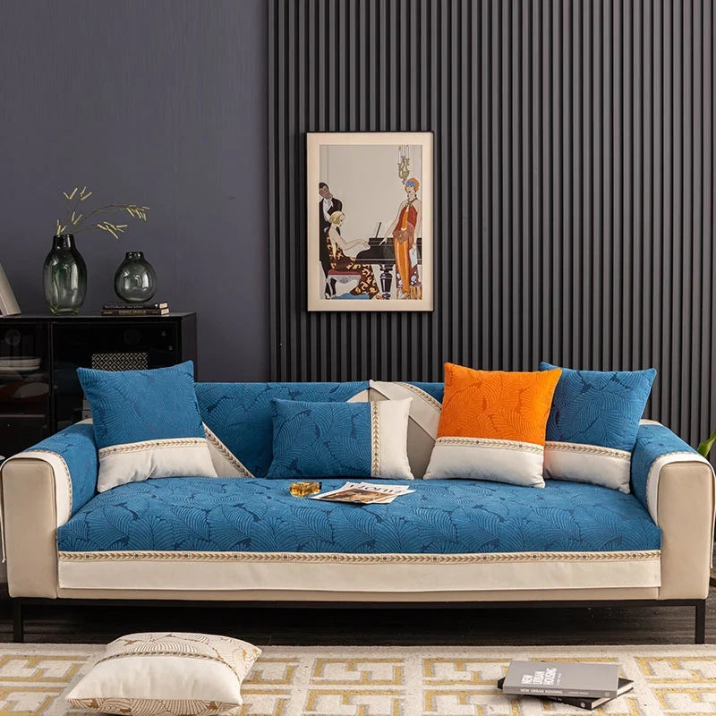 Housse de canapé fauteuil confortable au style nordique