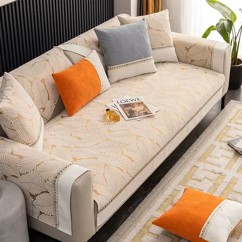 Housse de canapé fauteuil confortable au style nordique
