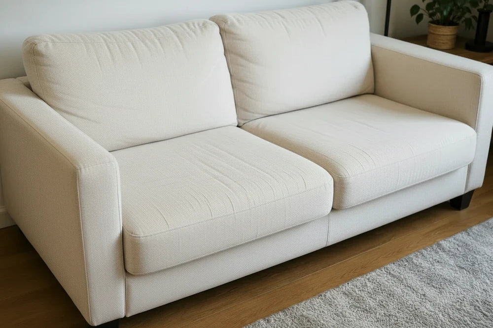 Fauteuil blanc - version Après